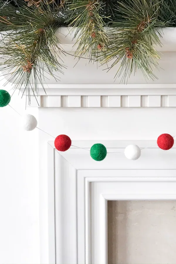 felt garland idea 7