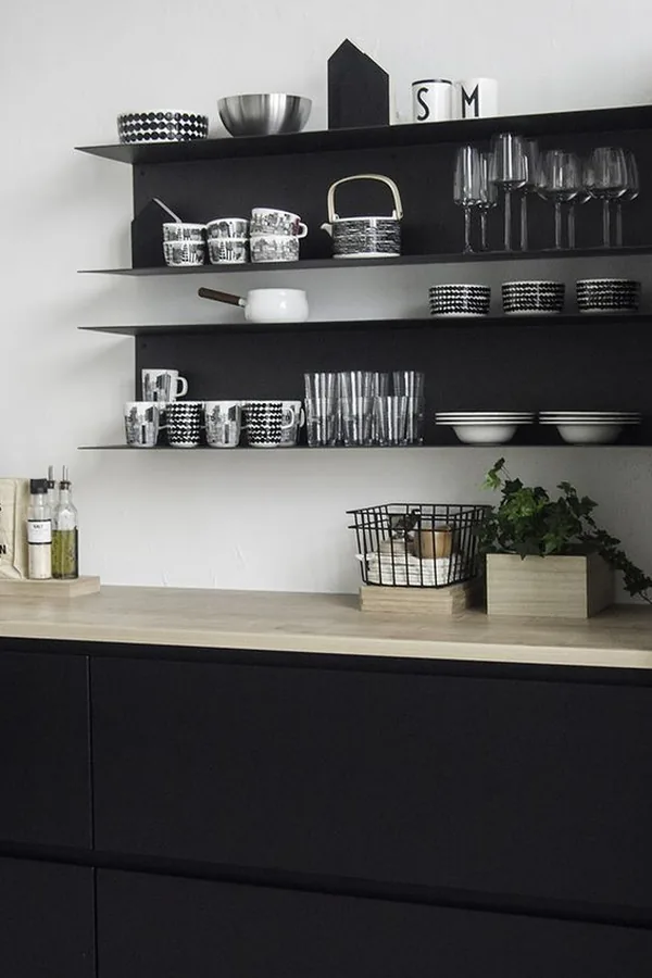 monochrome kitchen ideas idea 8