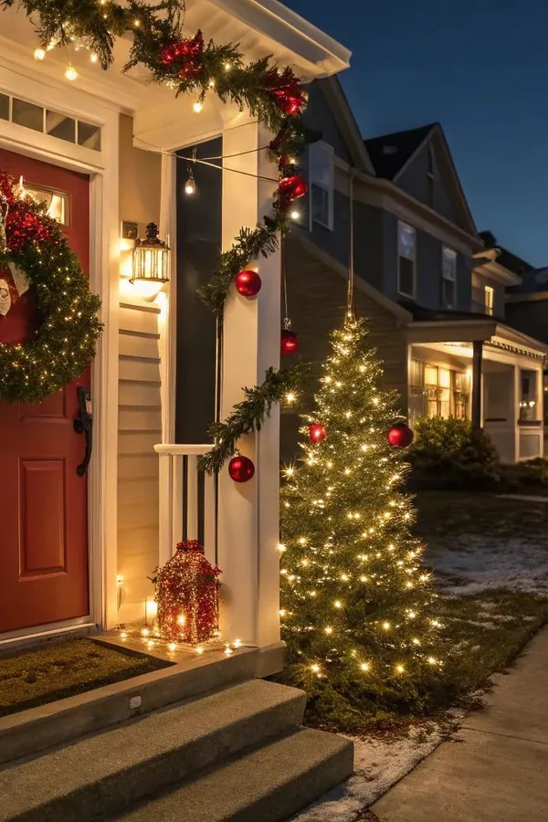 christmas door decorating contest idea 8