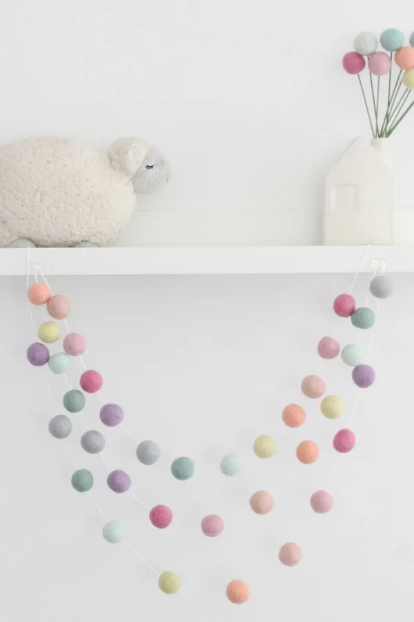 felt garland idea 8