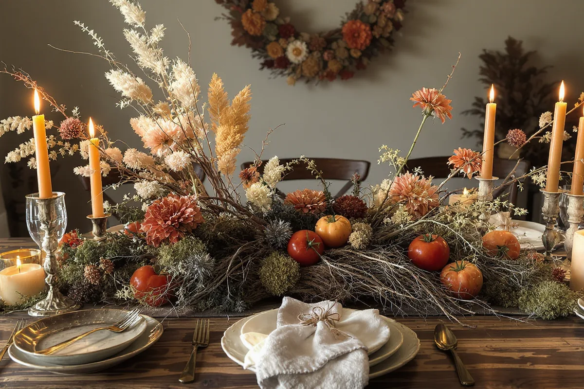 21 Thanksgiving Table Decor Ideas To Try This Year - idea 9