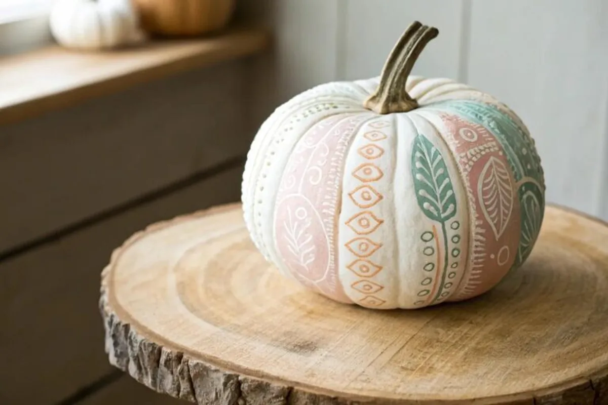 how to paint pumpkins idea 9