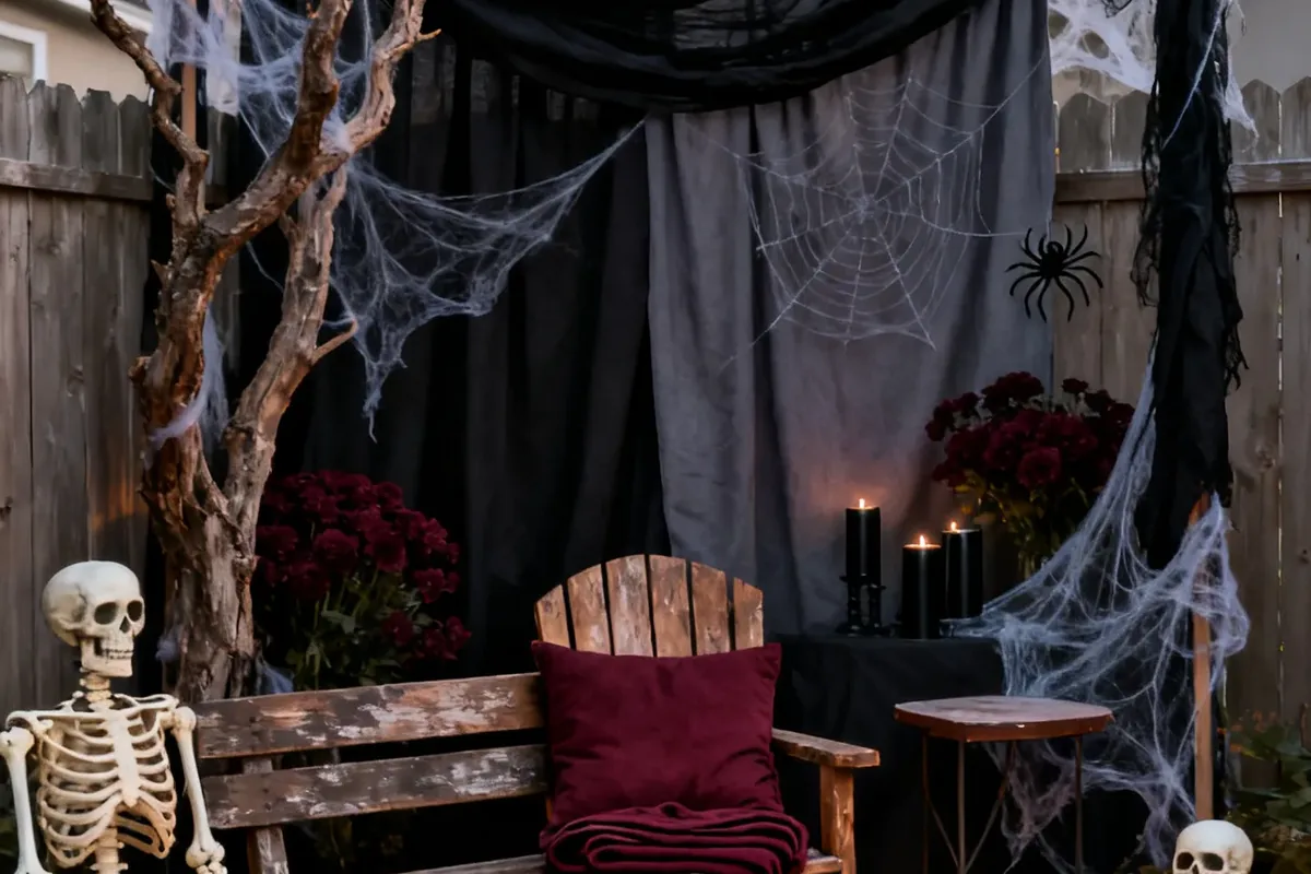 21 Backyard Halloween Party Ideas To Try This Year - idea 10
