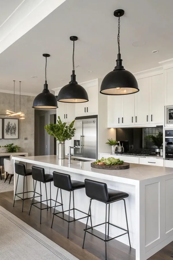 monochrome kitchen ideas idea 10