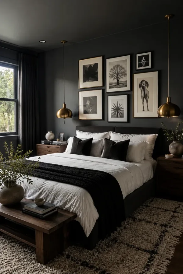 dark feminine bedroom ideas idea 10