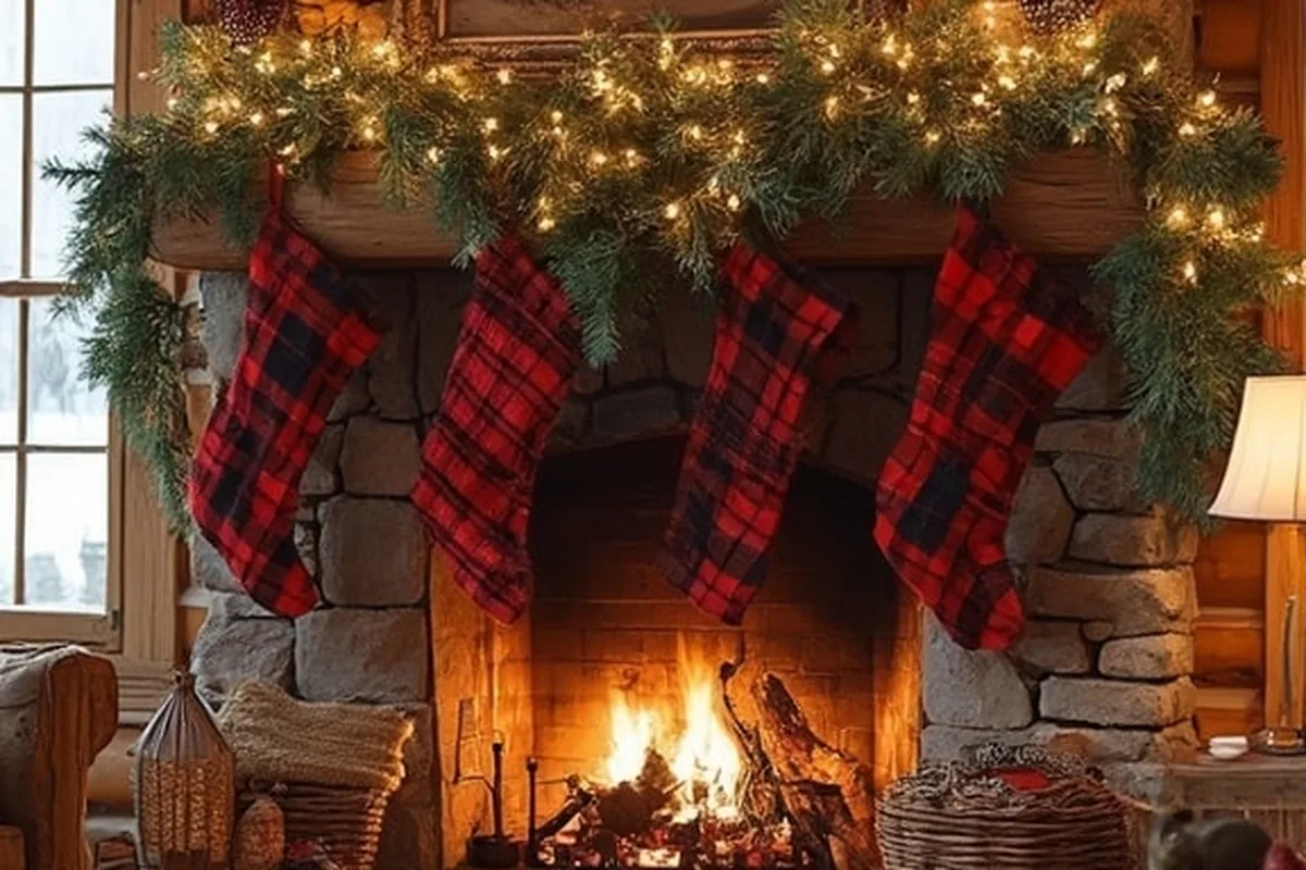 christmas mantle ideas idea 12