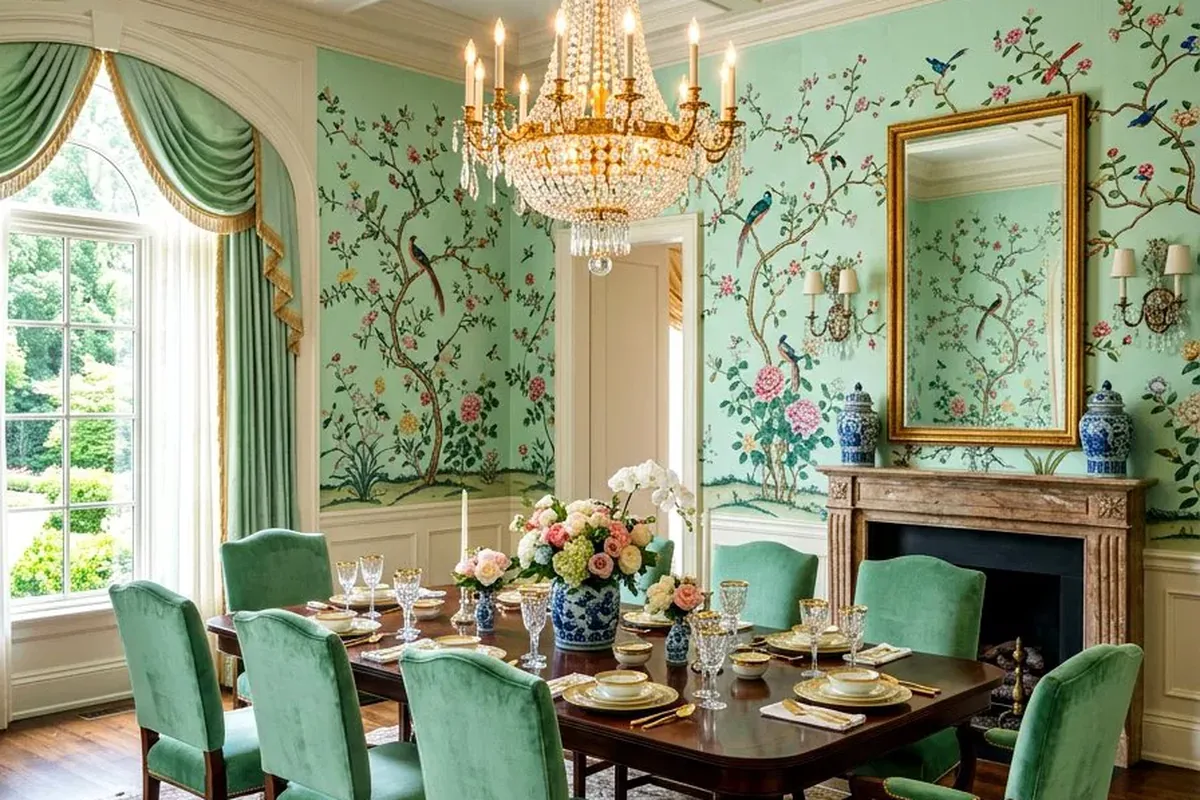 19 Shelf Wallpaper Ideas To Try This Year - idea 12