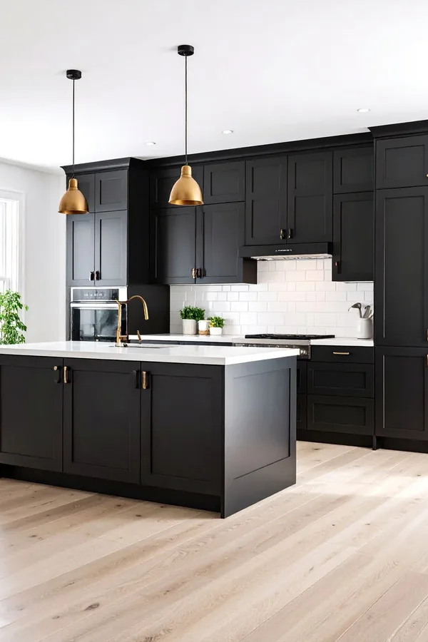 monochrome kitchen ideas idea 14