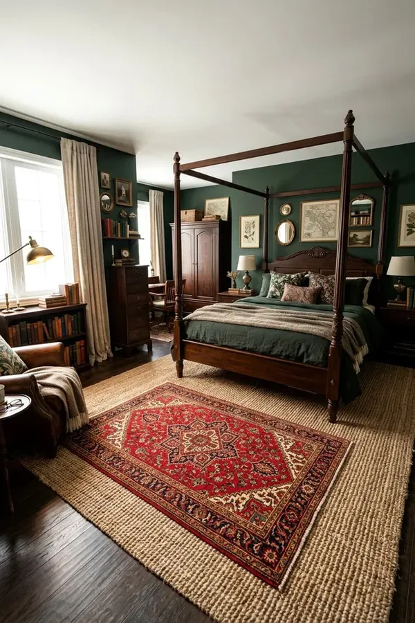 dark feminine bedroom ideas idea 16