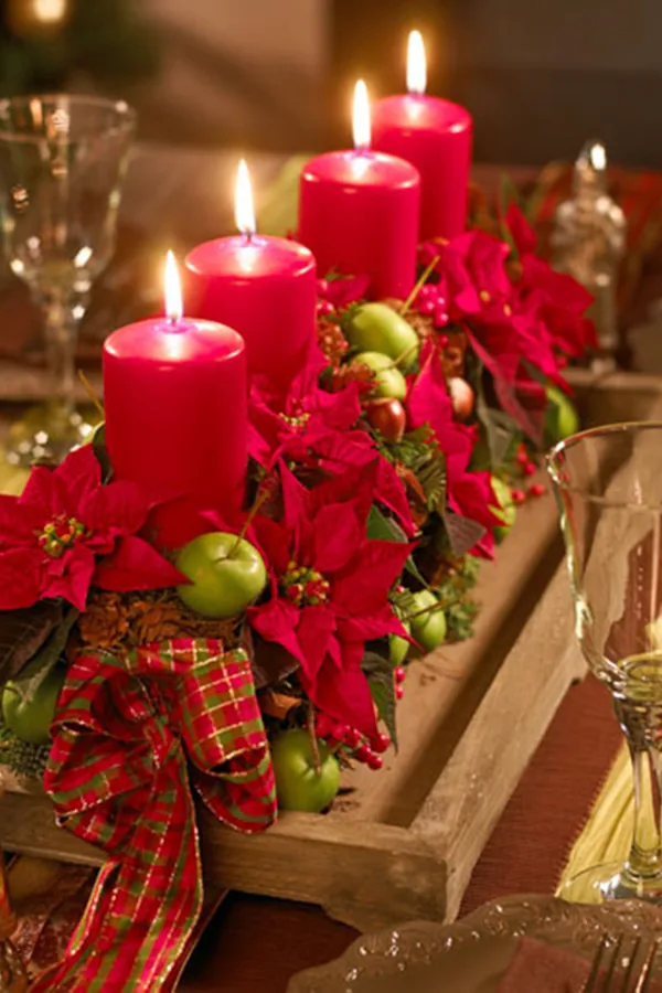poinsettia decor idea 17