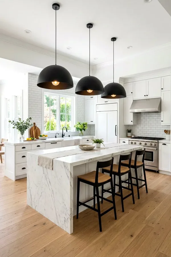 monochrome kitchen ideas idea 18