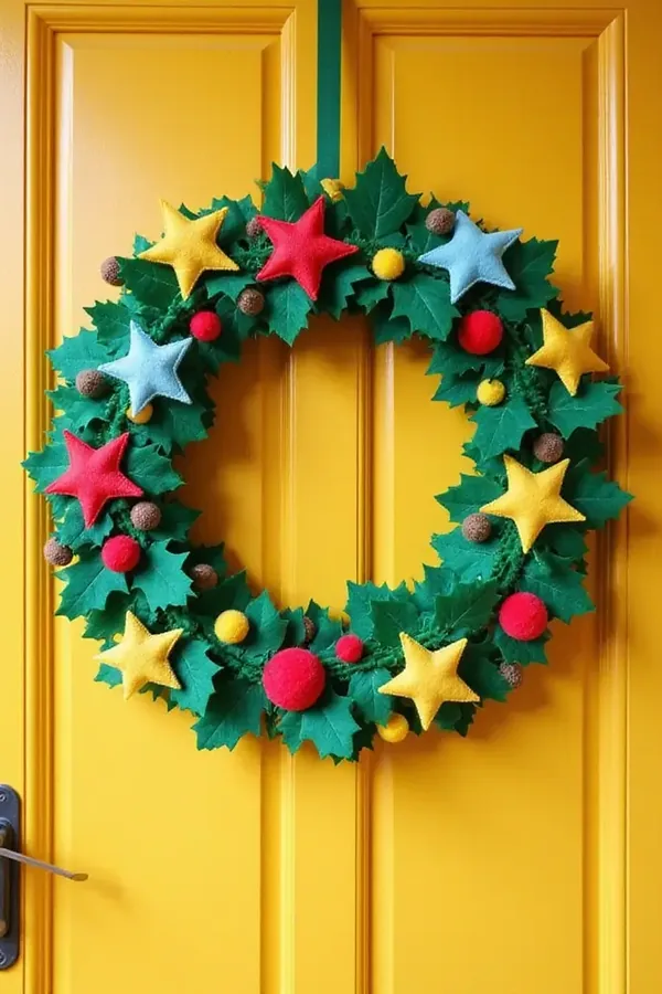 felt garland idea 18