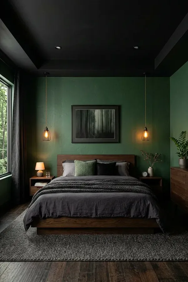 dark feminine bedroom ideas idea 18