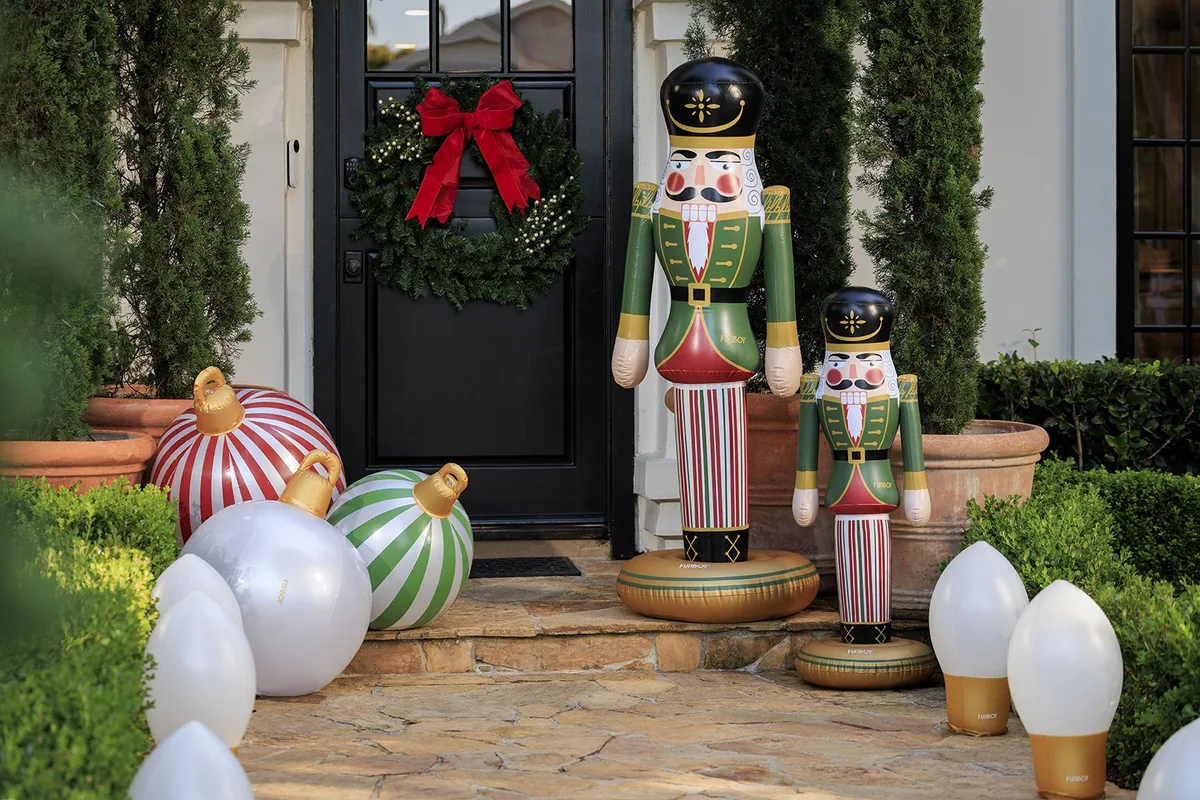 front porch christmas decor ideas idea 19